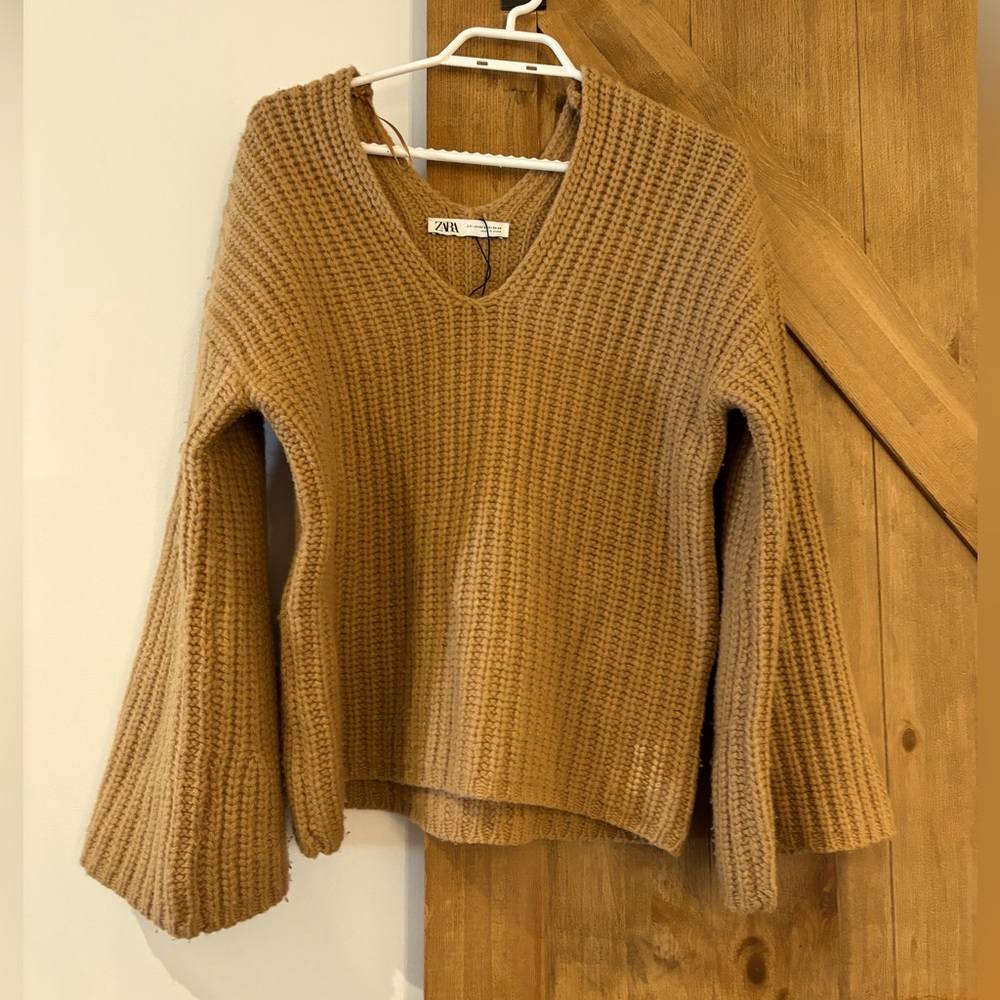 Zara 100% Wool Sweater
